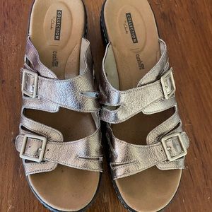 Clarks Soft Cushion slip on sandals